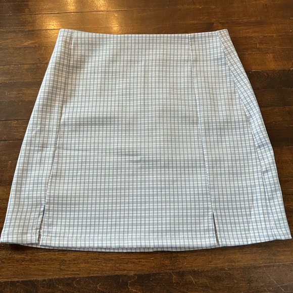 Blue Plad Skirt!! - Picture 2 of 7